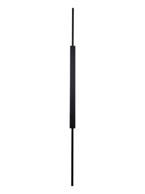 Black metal Monoline Square Spindle