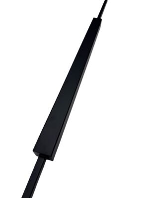 Black Monoline Square Spindle