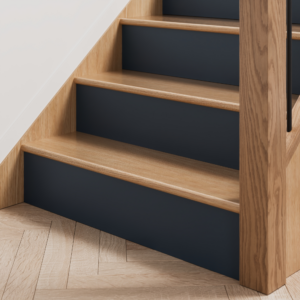 Step-Up Stair Cladding Kit with Reversible Risers
