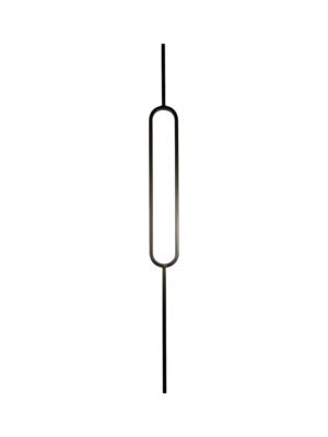 Bronze Metal Oval Spindle